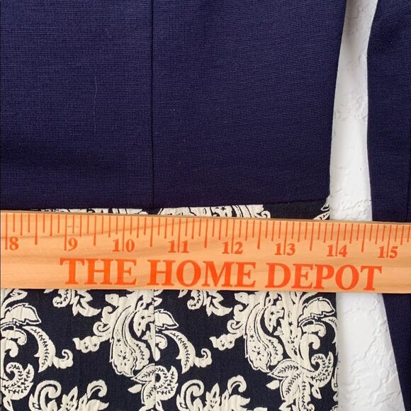 Loren KLaisrie Long Sleeve Pearl Embellished Neckline Dress Size EU 36/US 6 - Picture 4 of 13